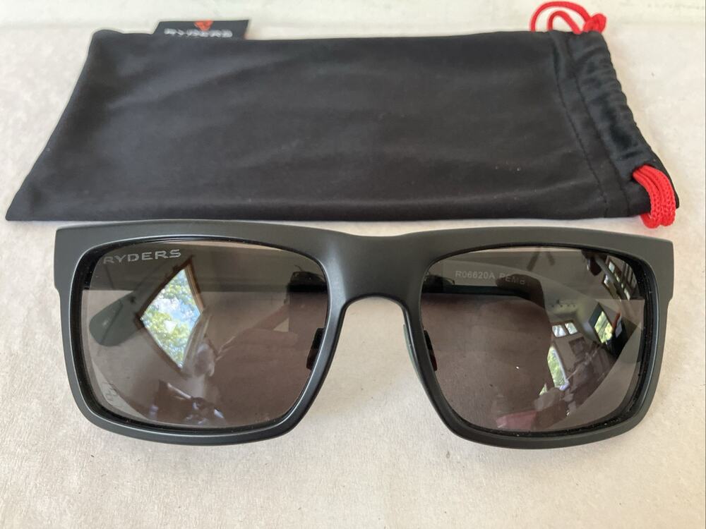 Ryders Pemby Anti-Fog Sunglasses R06602A TR90/UV400 w OEM Cleaning Cloth Bag